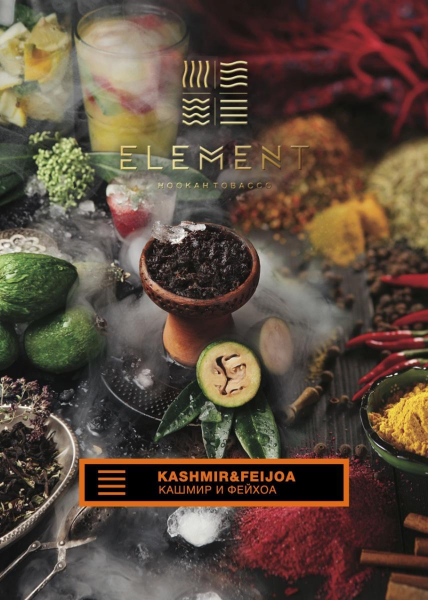 Табак для кальяна Element Земля – Kashmir-Feijoa 40 гр.