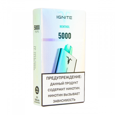Электронная сигарета IGNITE – Мята V2 5000 затяжек