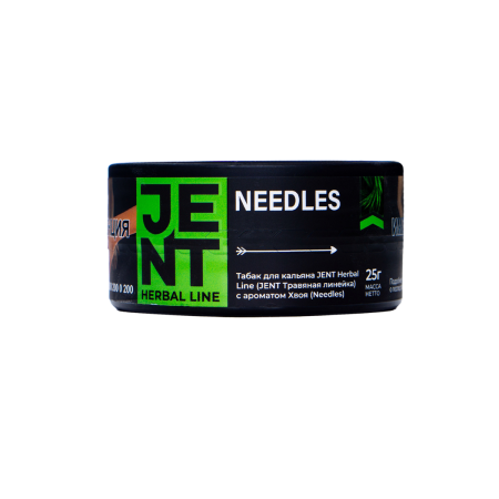 Табак для кальяна JENT – Needles Хвоя 25 гр.