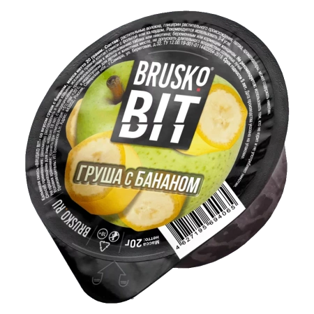 Смесь для кальяна BRUSKO BIT – Груша с бананом 20 гр.