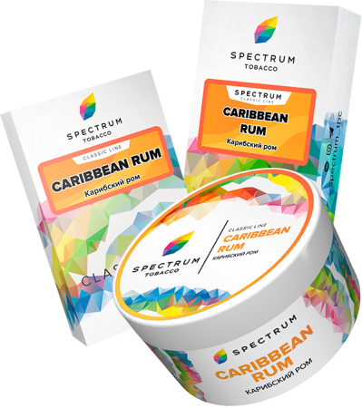 Табак для кальяна Spectrum – Caribbean rum 200 гр.