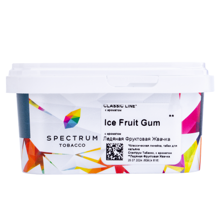 Табак для кальяна Spectrum – Ice Fruit Gum 200 гр.