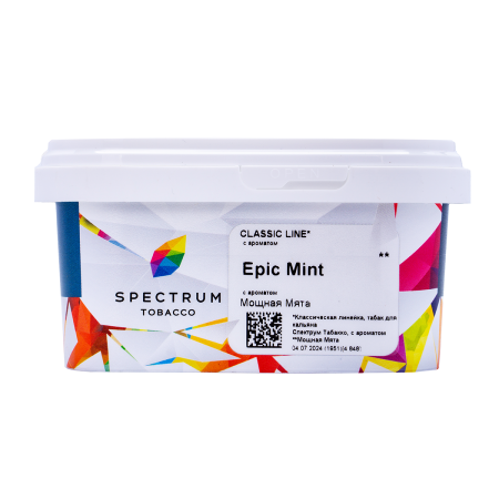 Табак для кальяна Spectrum – Epic Mint 200 гр.