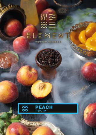 Табак для кальяна Element Вода – Peach 100 гр.