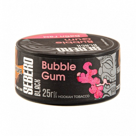 Табак для кальяна Sebero Black – Bubble gum 25 гр.