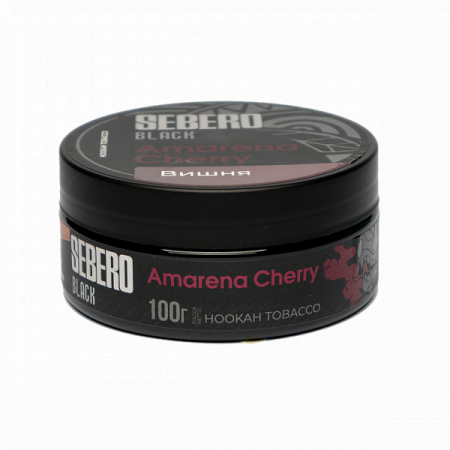 Табак для кальяна Sebero Black – Amarena cherry 100 гр.