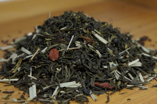Зеленый чай листовой годжи облепиха, Германия, 165 гр.
