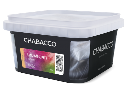 Смесь для кальяна Chabacco MEDIUM LE – Red sorbet 200 гр.