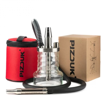 Кальян Pizduk Hookah (red-bag) прозрачная колба