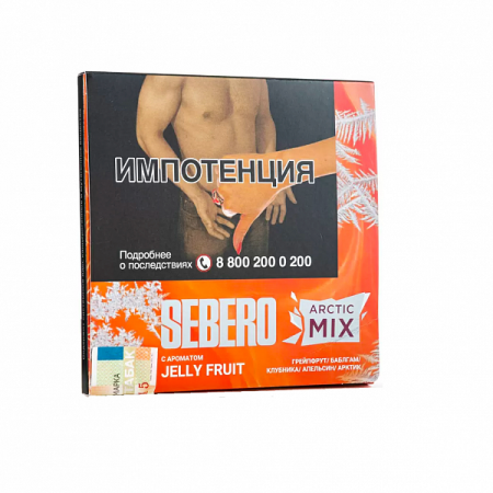 Табак для кальяна Sebero Arctic Mix – Jelly Fruit 60 гр.
