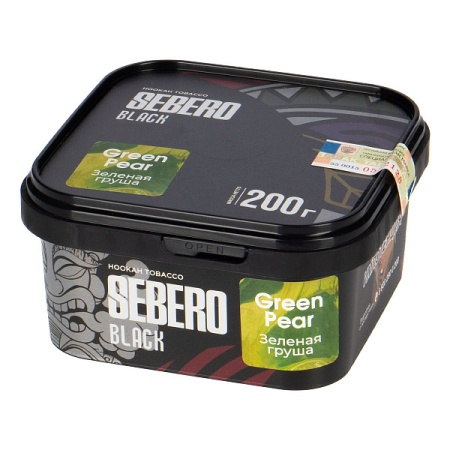 Табак для кальяна Sebero Black – Green Pear 200 гр.