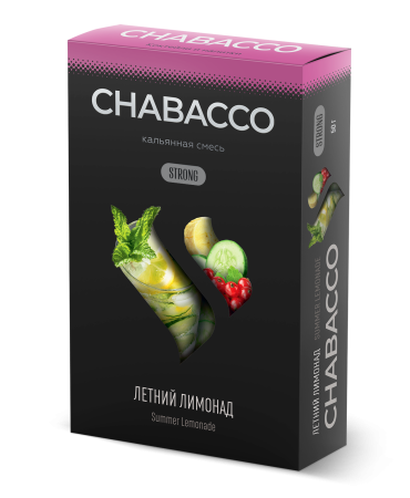 Табак для кальяна Chabacco STRONG – Summer lemonade 50 гр.