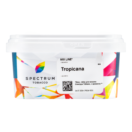Табак для кальяна Spectrum Mix Line – Tropicana 200 гр.