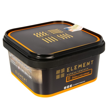 Табак для кальяна Element Земля – Rosella ice cream 200 гр.