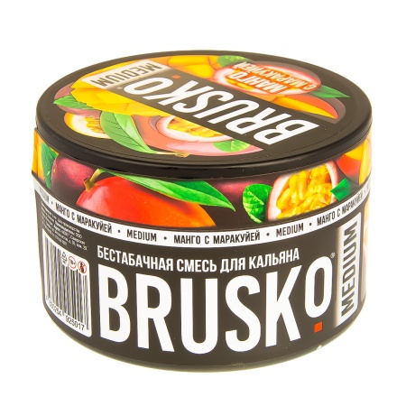 Смесь для кальяна BRUSKO MEDIUM – Манго с маракуйей 250 гр.