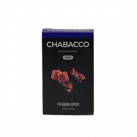 Смесь для кальяна Chabacco Mix STRONG – Grenadine drops 50 гр.