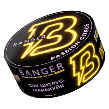 Табак для кальяна Banger – Passion Citrus 100 гр.