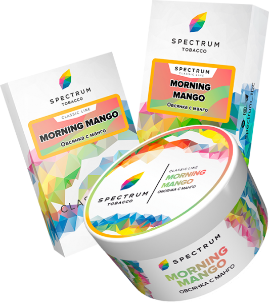 Табак для кальяна Spectrum – Morning mango 200 гр.